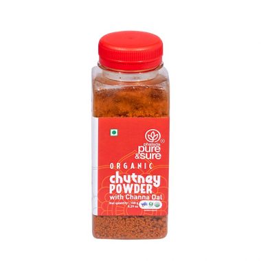 Organic Chutney Powder With Channa Dal - 150 Gms