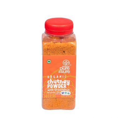Organic Chutney Powder With Groundnut - 150 Gms