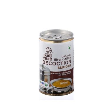 Organic  Filter Coffee Decoction SMOOTH - 160 Ml