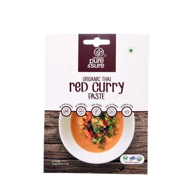 Organic Red Curry Paste - 50 Gms