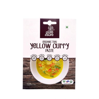Organic Yellow Curry Paste - 50 Gms
