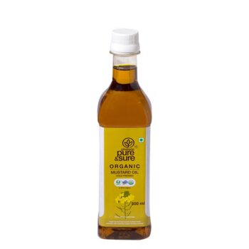 Organic Mustard Oil - 500 Ml