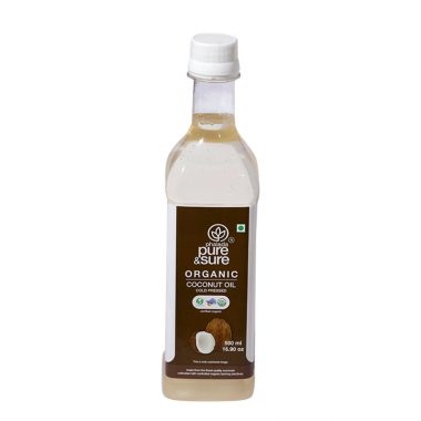 Organic Cold Pressed Coconut Oil - 500 Ml