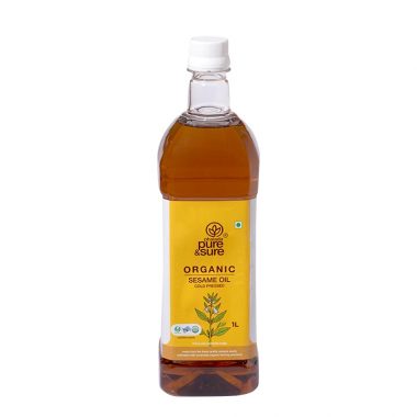 Organic Sesame Oil - 1 Ltr.