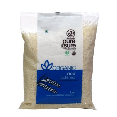 Organic Polished Rice (Sona Masuri) - 1 kg