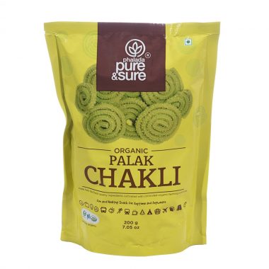 Organic Palak Chakli - 200 Gms