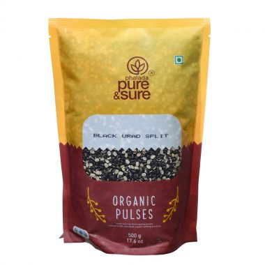 Organic Urad Dal Split - BLACK - 500 Gms