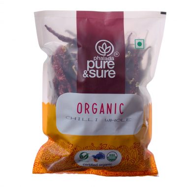 Organic Chilly Whole - 200 Gms