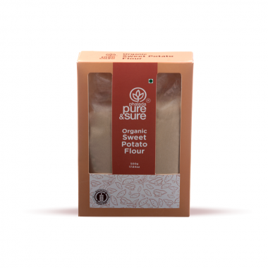 Organic Gluten-Free Sweet Potato Flour – 500 Gms