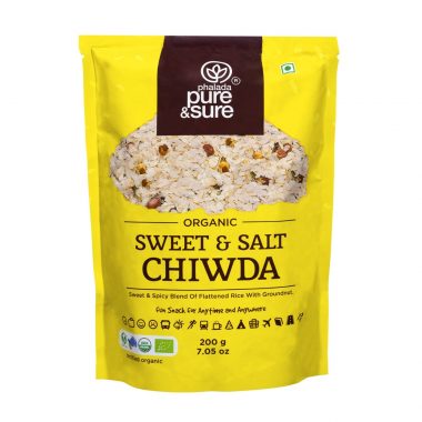 Organic Sweet & Salt Chiwda - 200 Gms