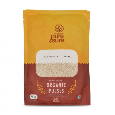 Organic Urad Dal Split White - 500 Gms